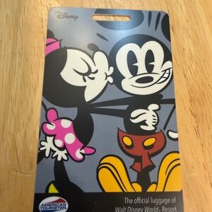(3) Disney Mickey Minnie . - American Tourister w/straps